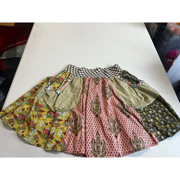 Matilda Jane Serendipity Calico Gabby Skirt size 8 Black Pattern - Picture 7 of 7